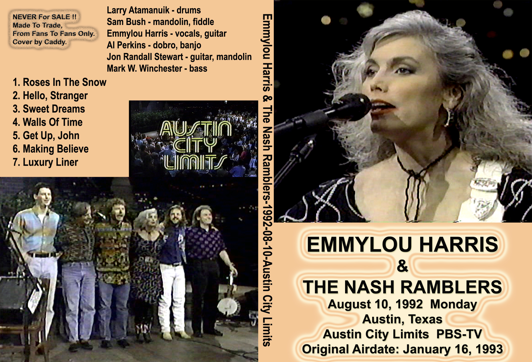 RockPeaks - Emmylou Harris & The Nash Ramblers - 1992-08-10 RockPeaks - Emmylou Harris & The Nash Ramblers - 1992-08-10